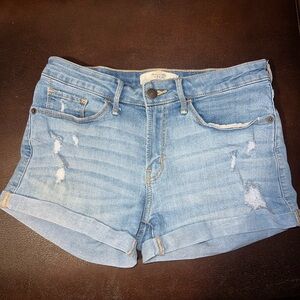 Abercrombie & Fitch Blue Denim shorts